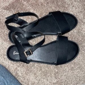 Black sandals